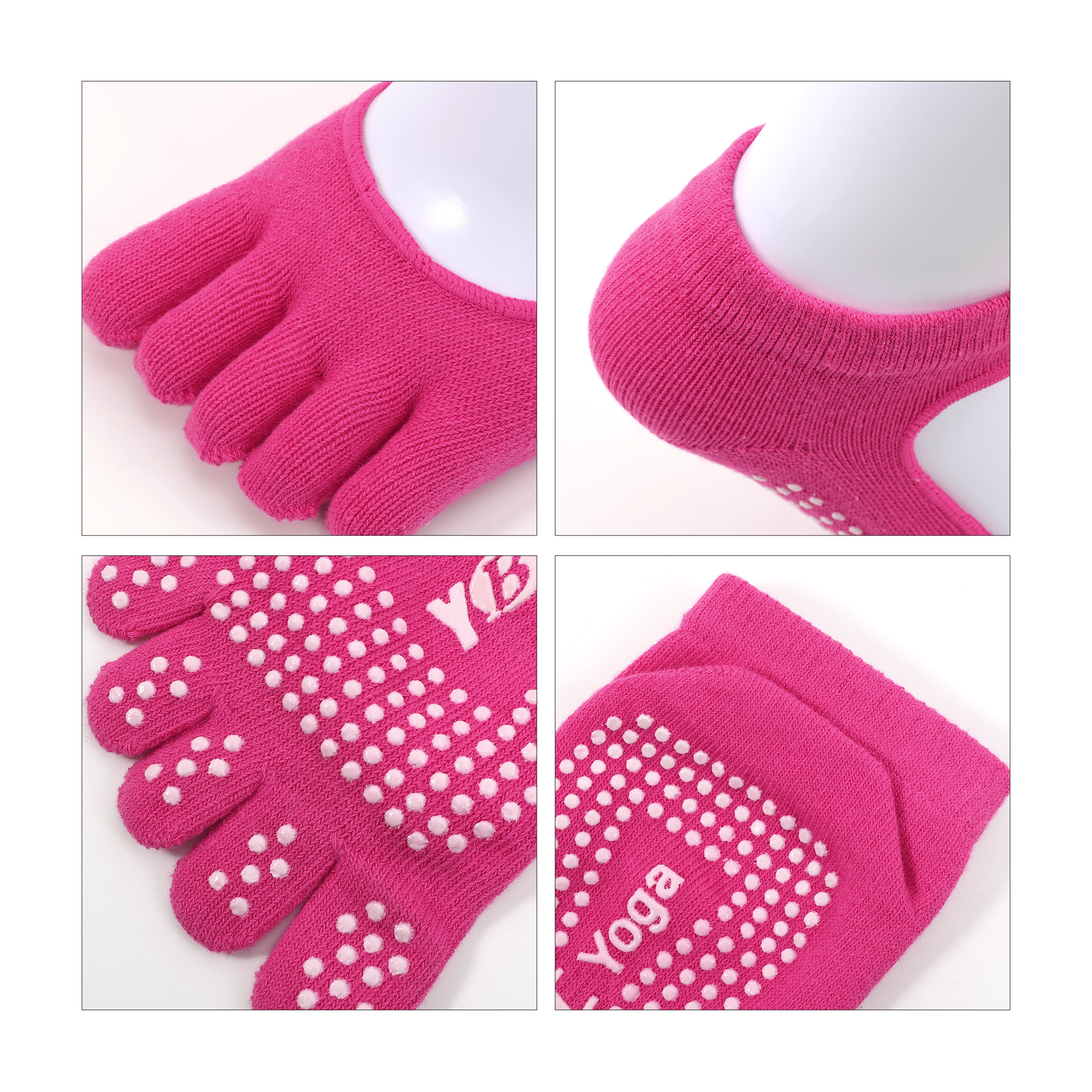 Open Top Yoga Toe Socks