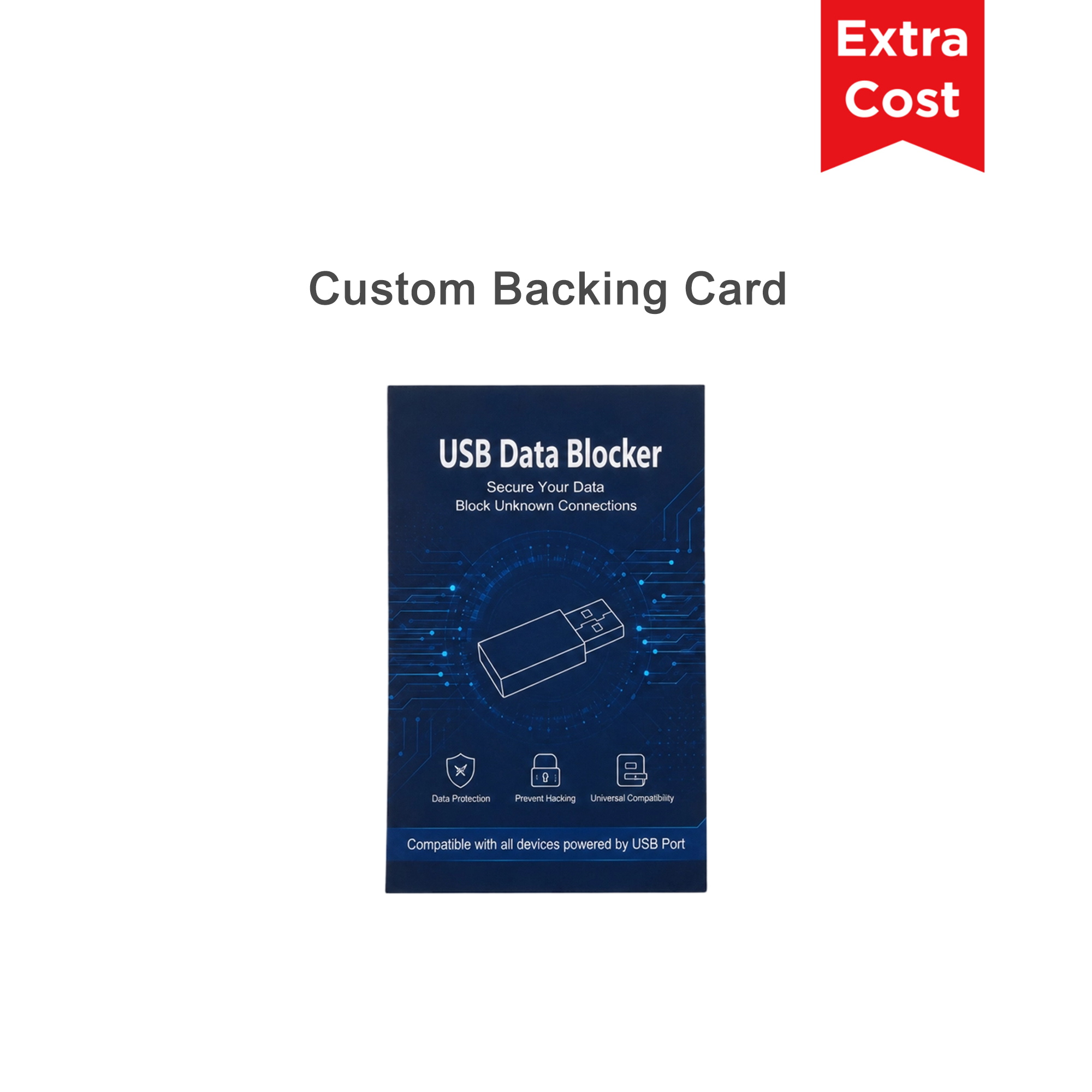 A to C USB Data Blocker (Std Charge)