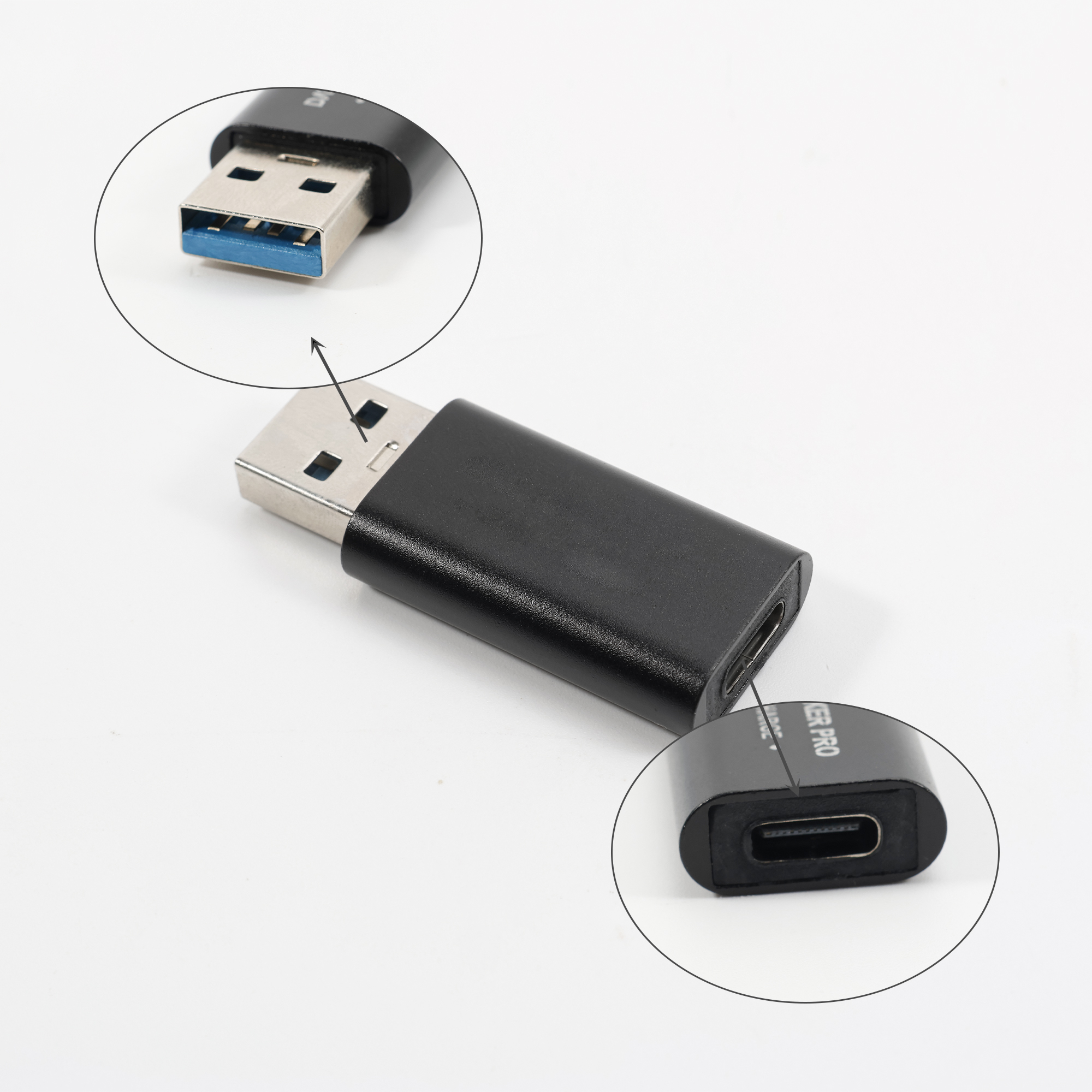 A to C USB Data Blocker (Fast Charge)