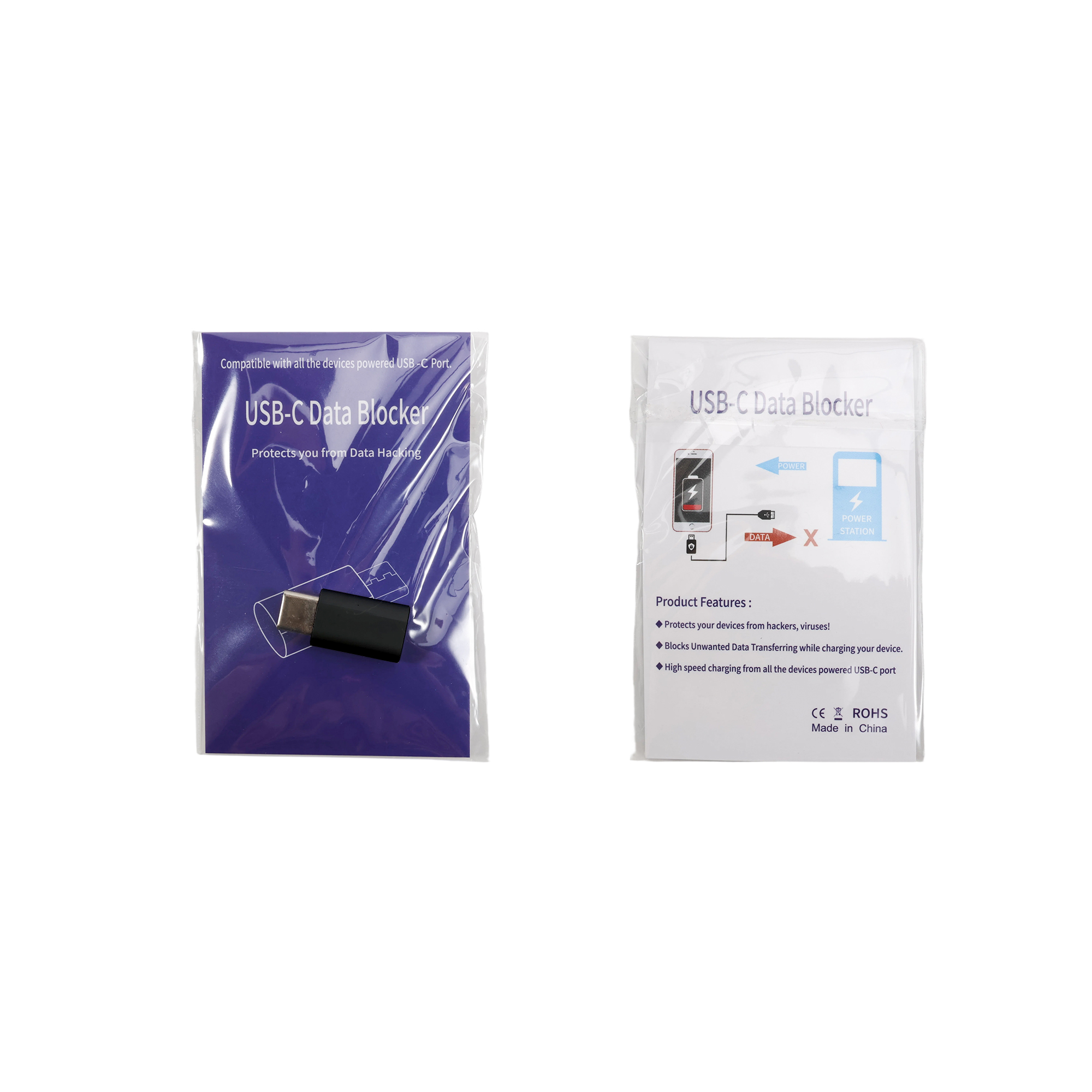 C to C USB Data Blocker (Std Charge)