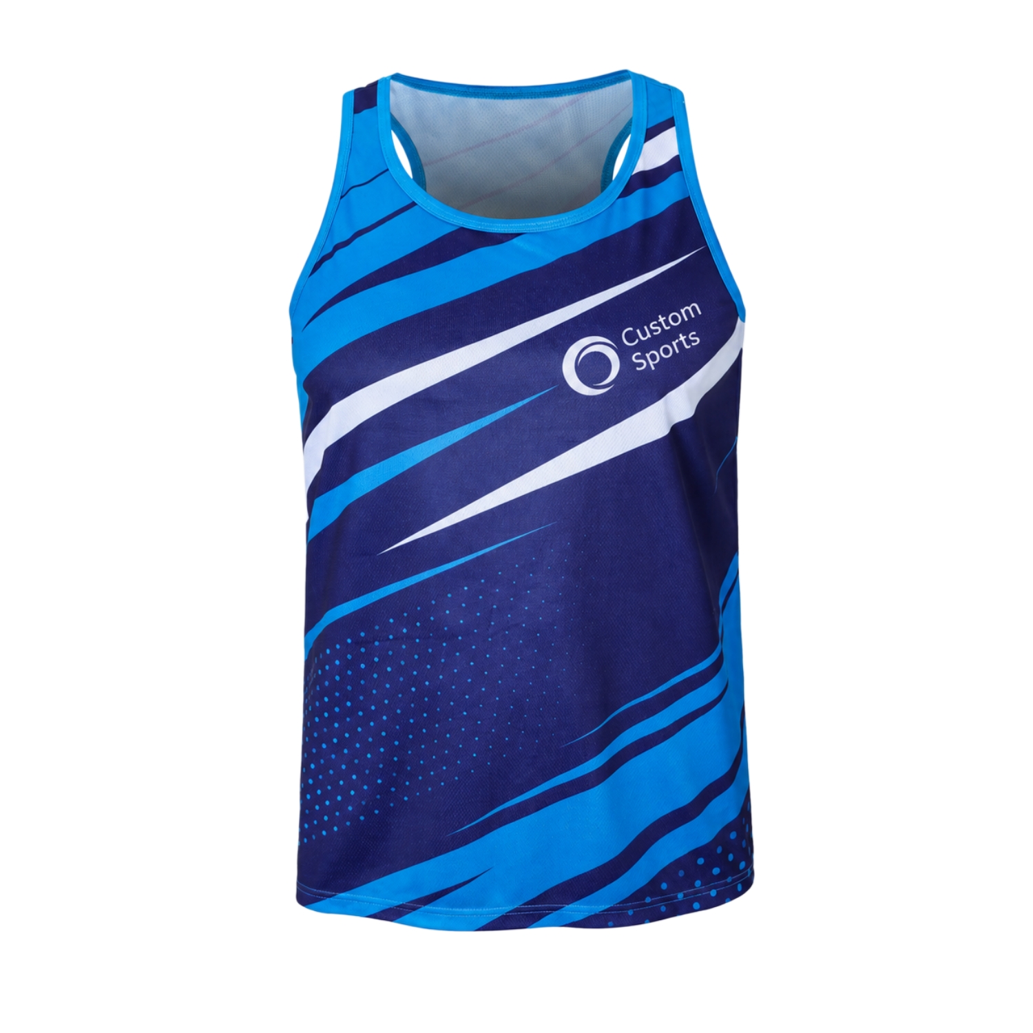 100% Polyester Sublimated Sports Singlet