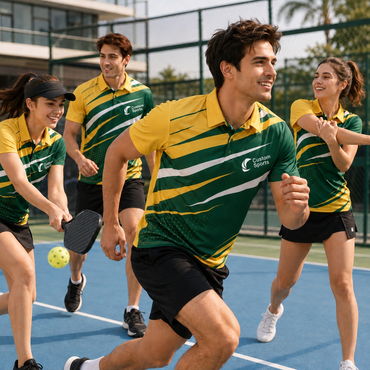 100% Polyester Sublimated Sports POLO