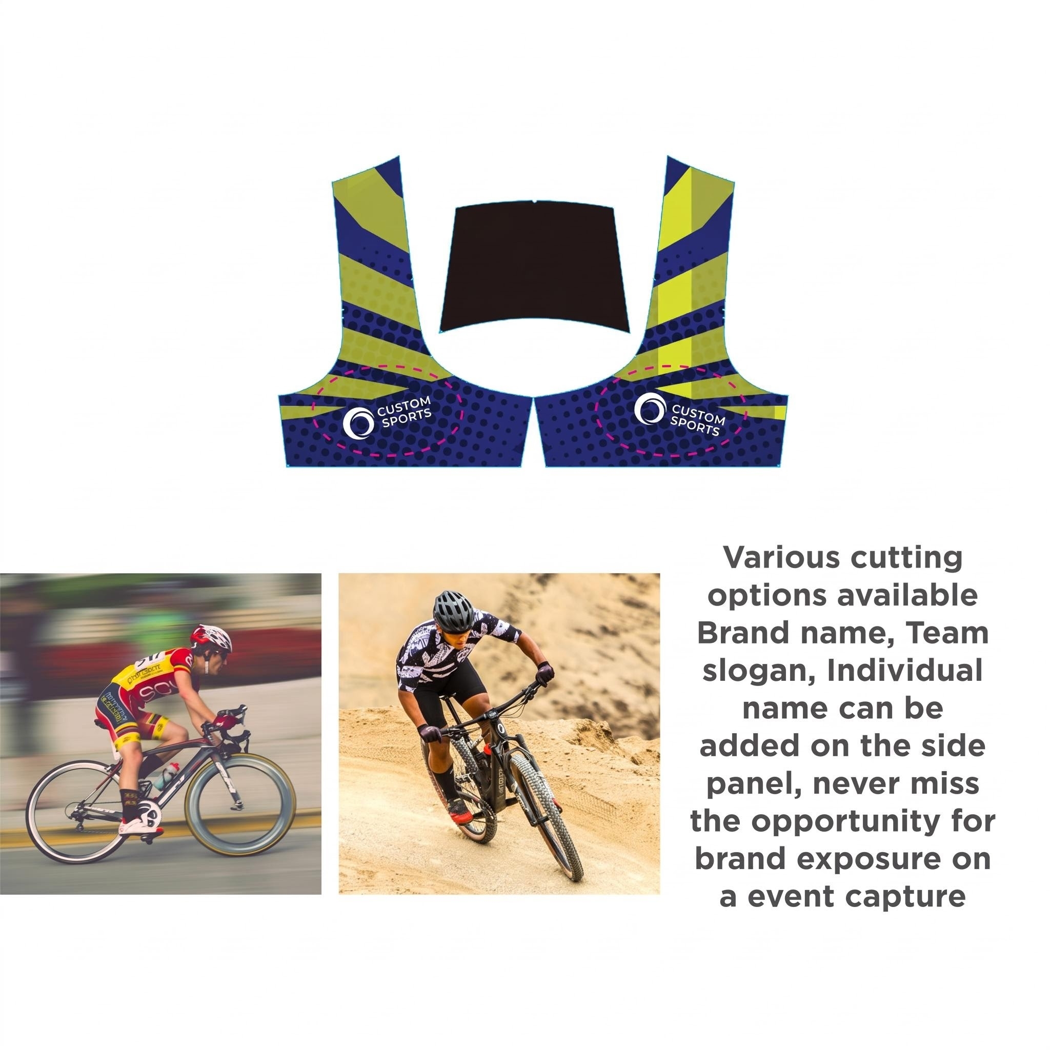 Men's Sublimated Cycling Shorts