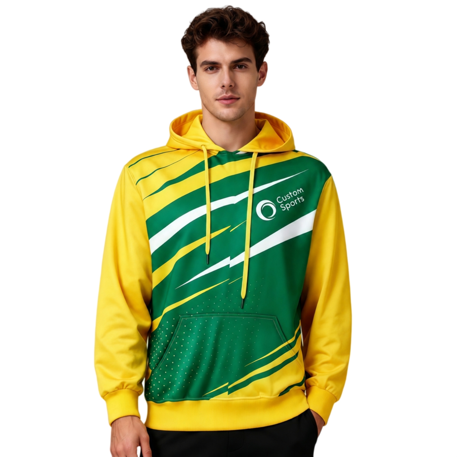 Men's Polyester Sublimated Training Track Jacket