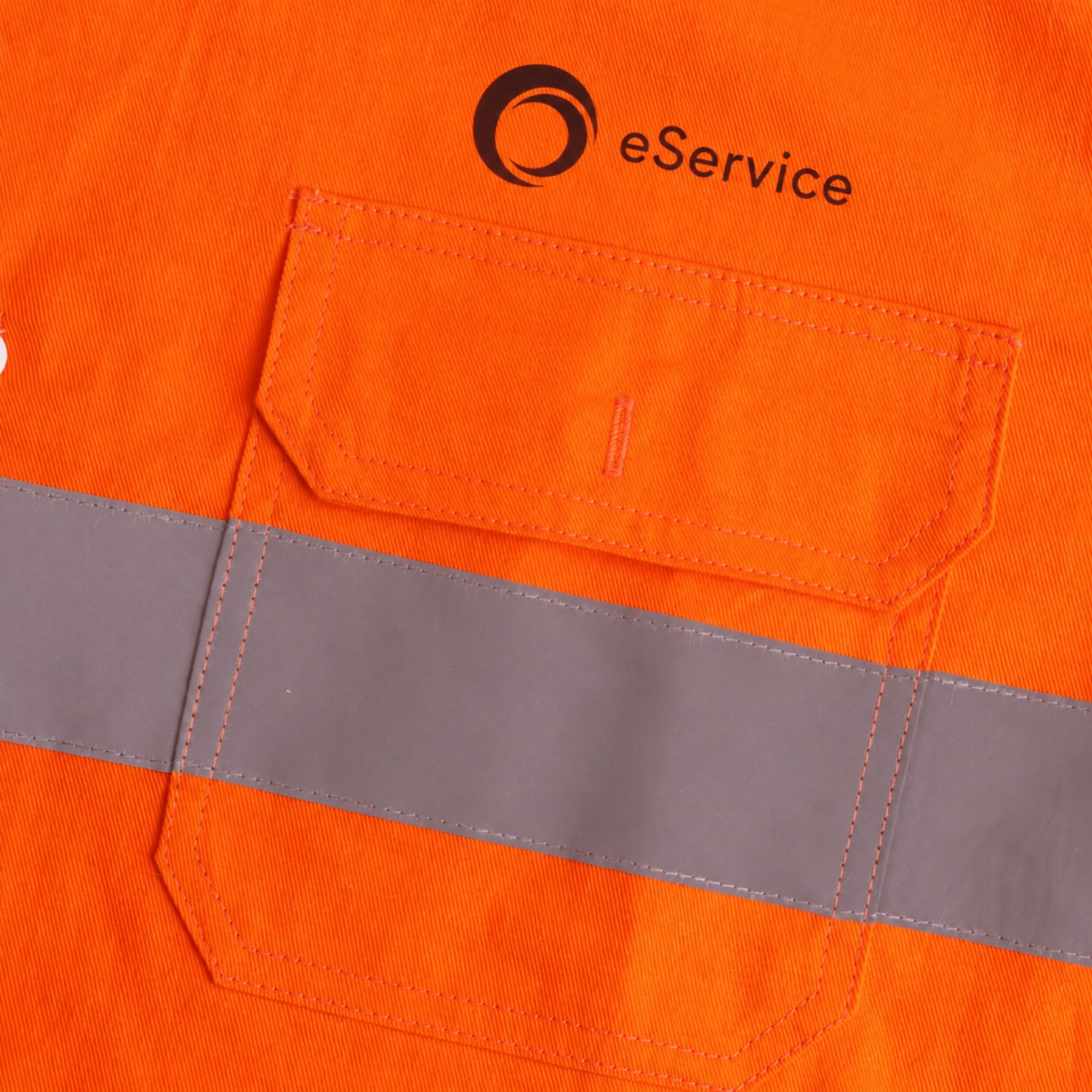 Unisex Cotton Hi-Vis Reflective L/S Shirt