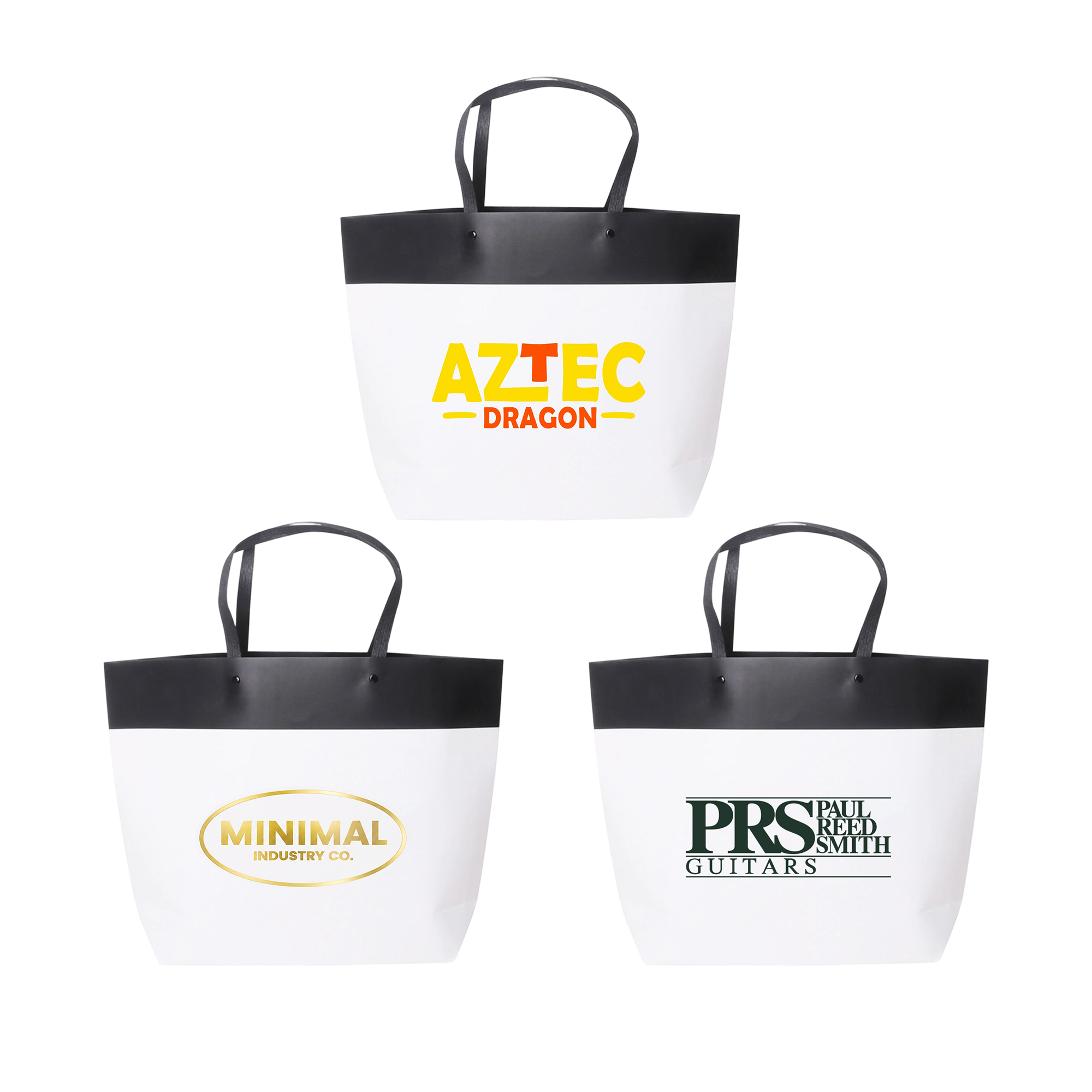 Small Black&White Boutique Paper Bag(330 x 250 x 80mm)