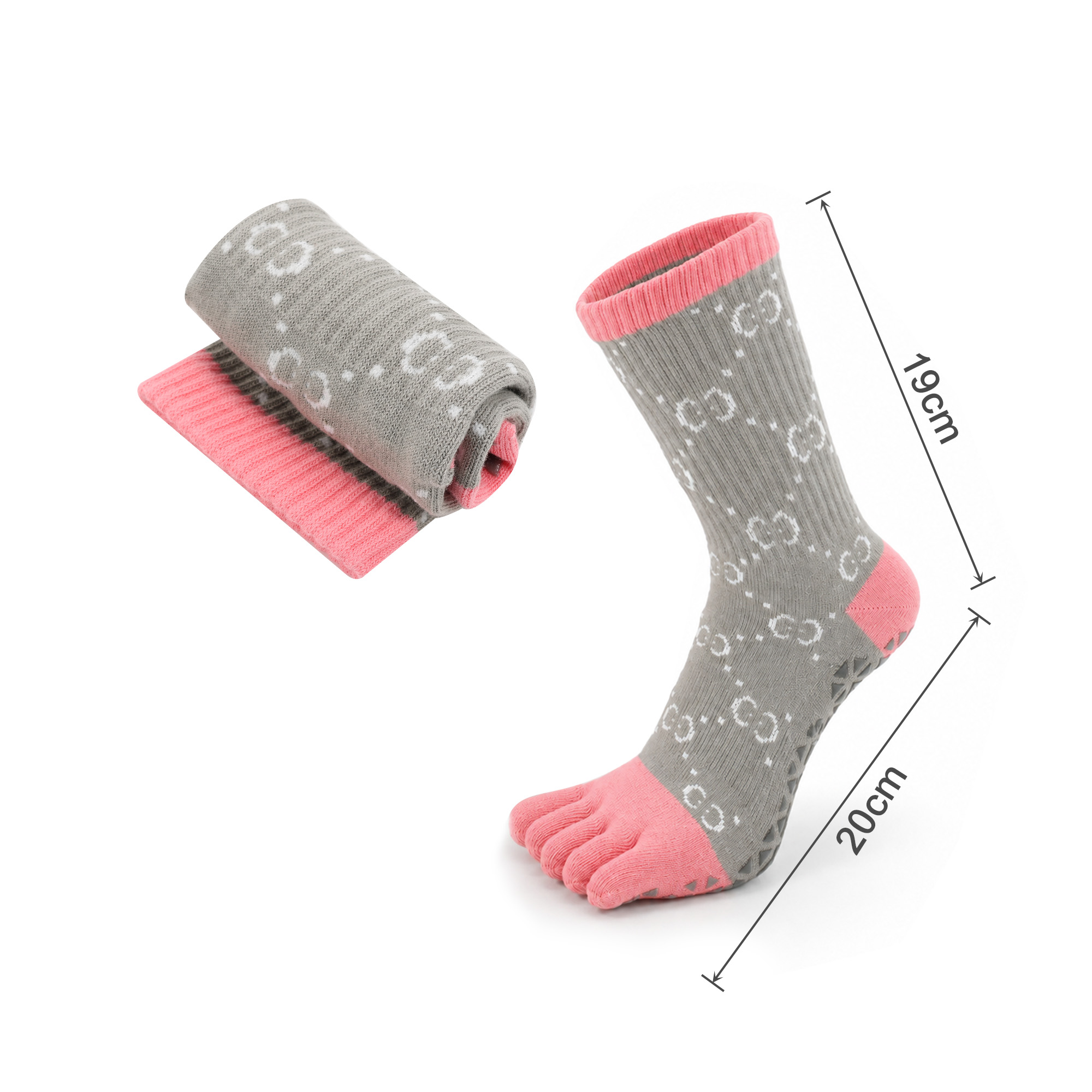 Crew Custom Sport Toe Socks