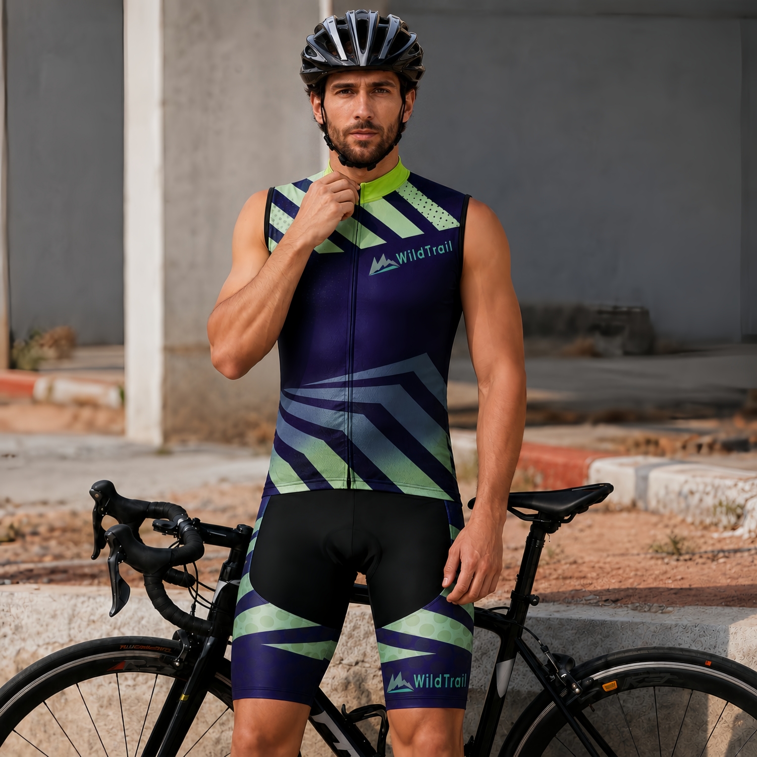 Men's Sublimated Cycling Vest