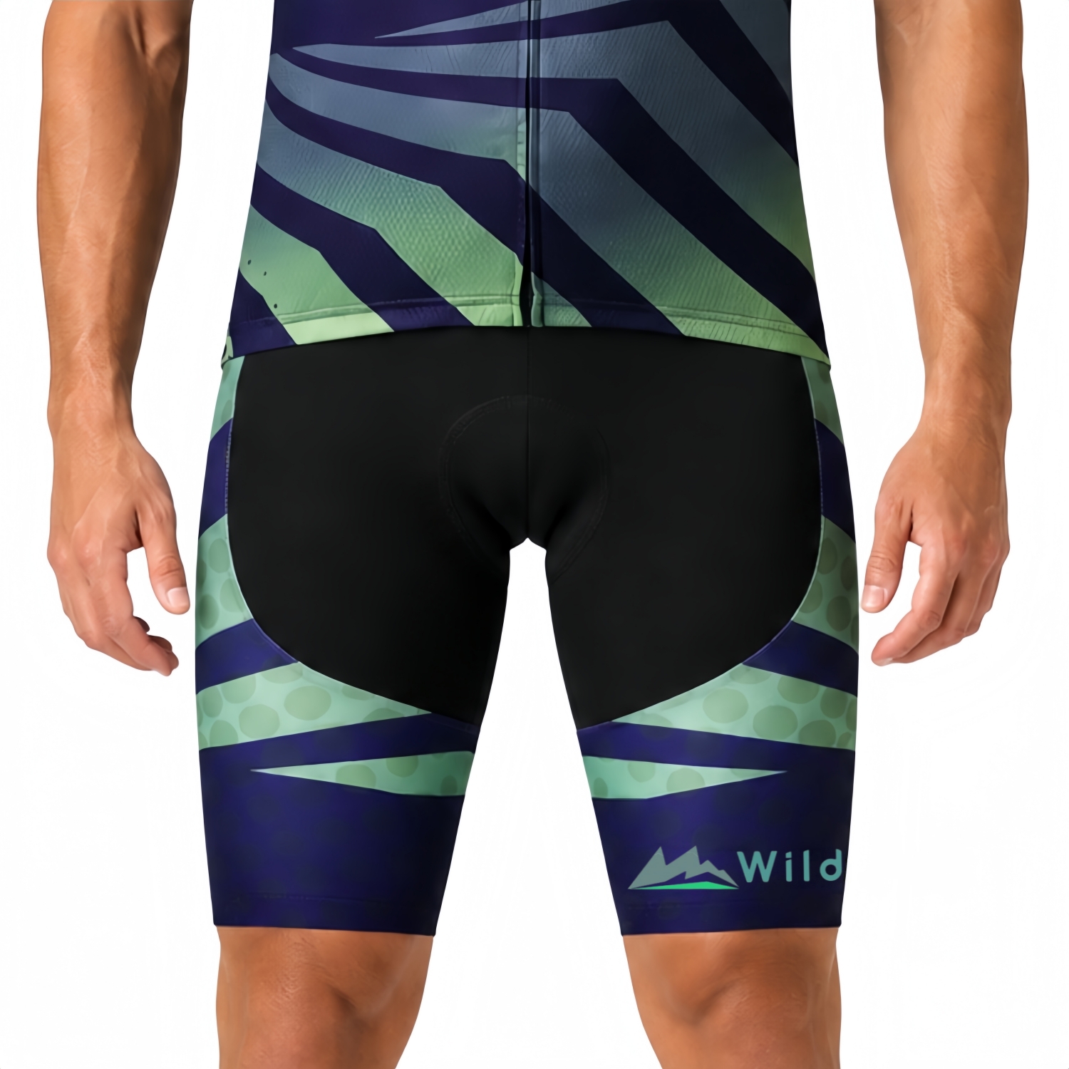 Men's Sublimated Cycling Shorts