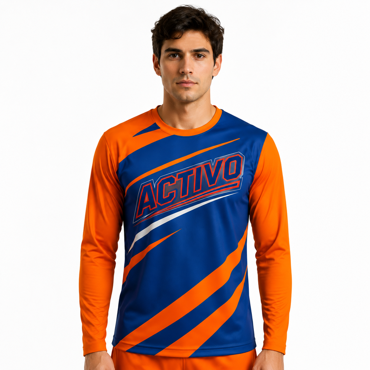 100% Poly Milk Silk Sublimated Sports Long Sleeves Shirt – Pullovers