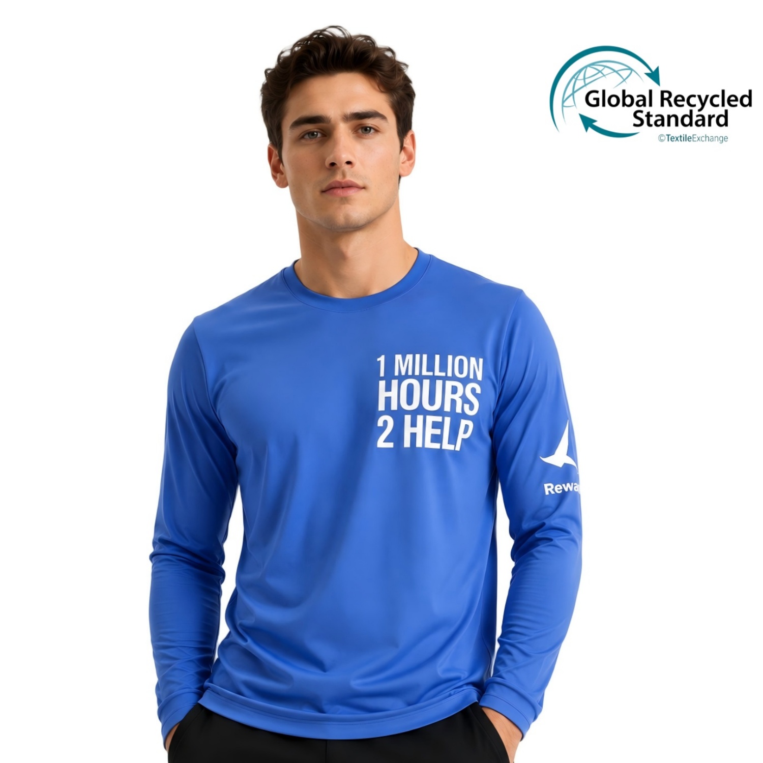 Unisex Adults RPET Milk Silk Sublimated Crew Neck Long Sleeves Shirt – Pullovers