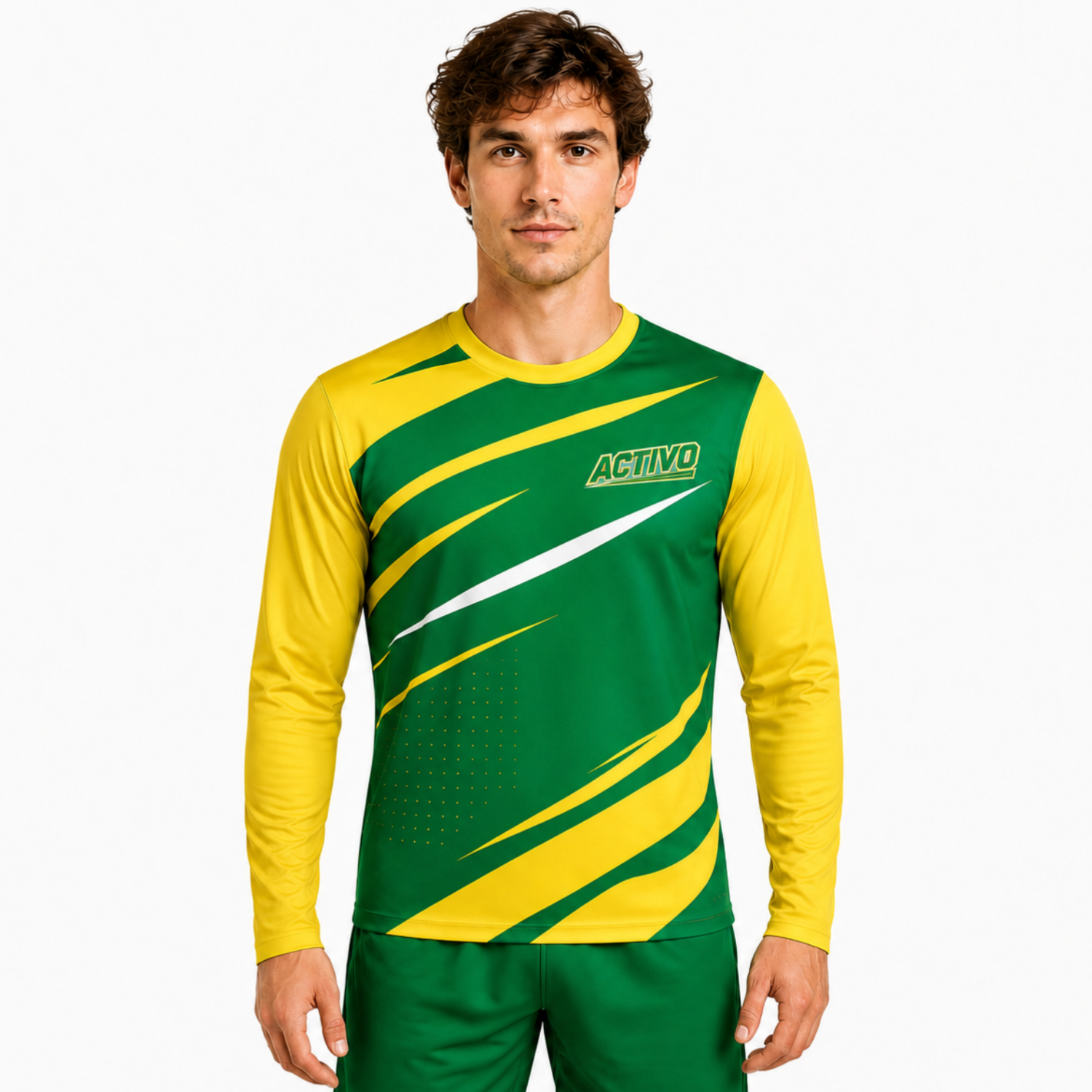 100% Polyester Micro Mesh Sublimated Sports Long Sleeves Shirt – T Shirts