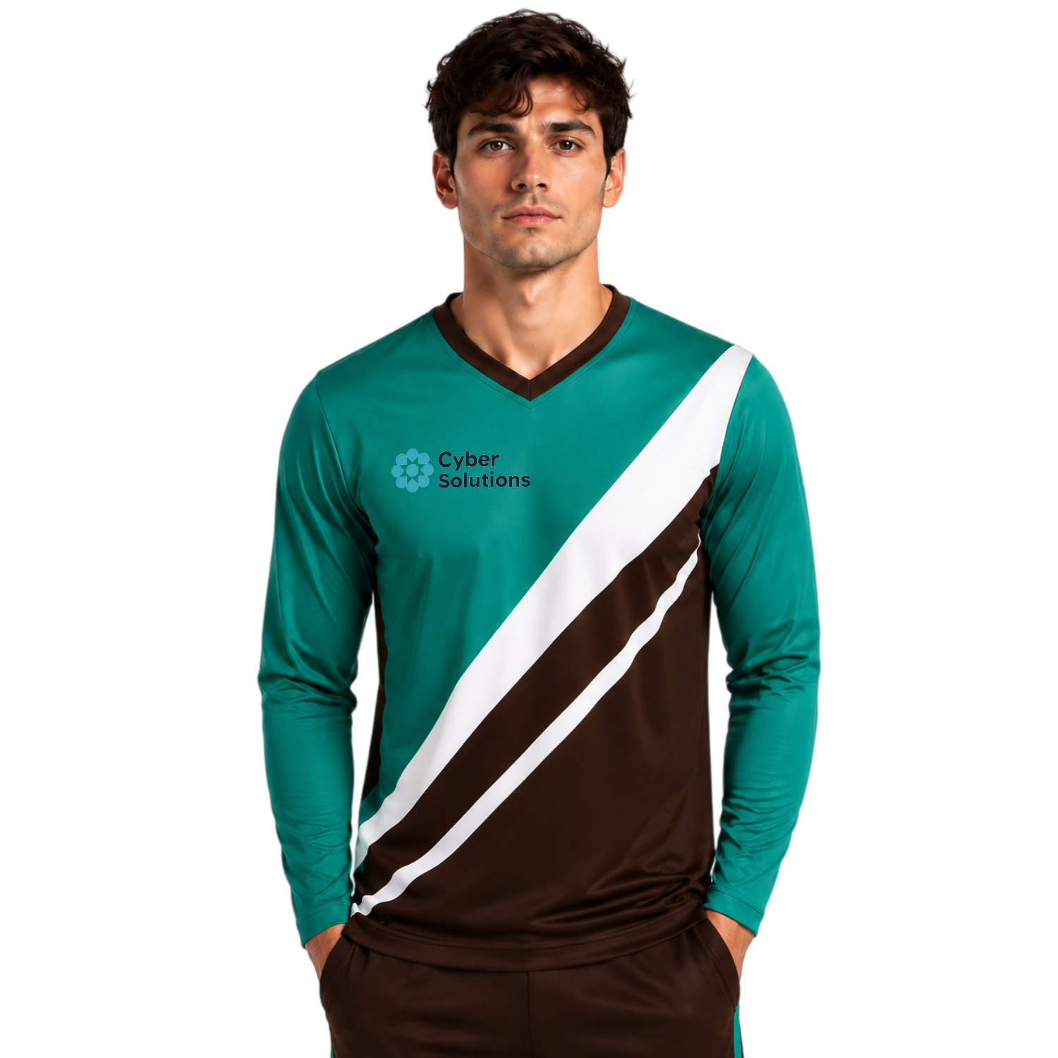 Unisex Adults 100% Poly Milk Silk Sublimated Long Sleeves Football Jersey – Misc Clothing