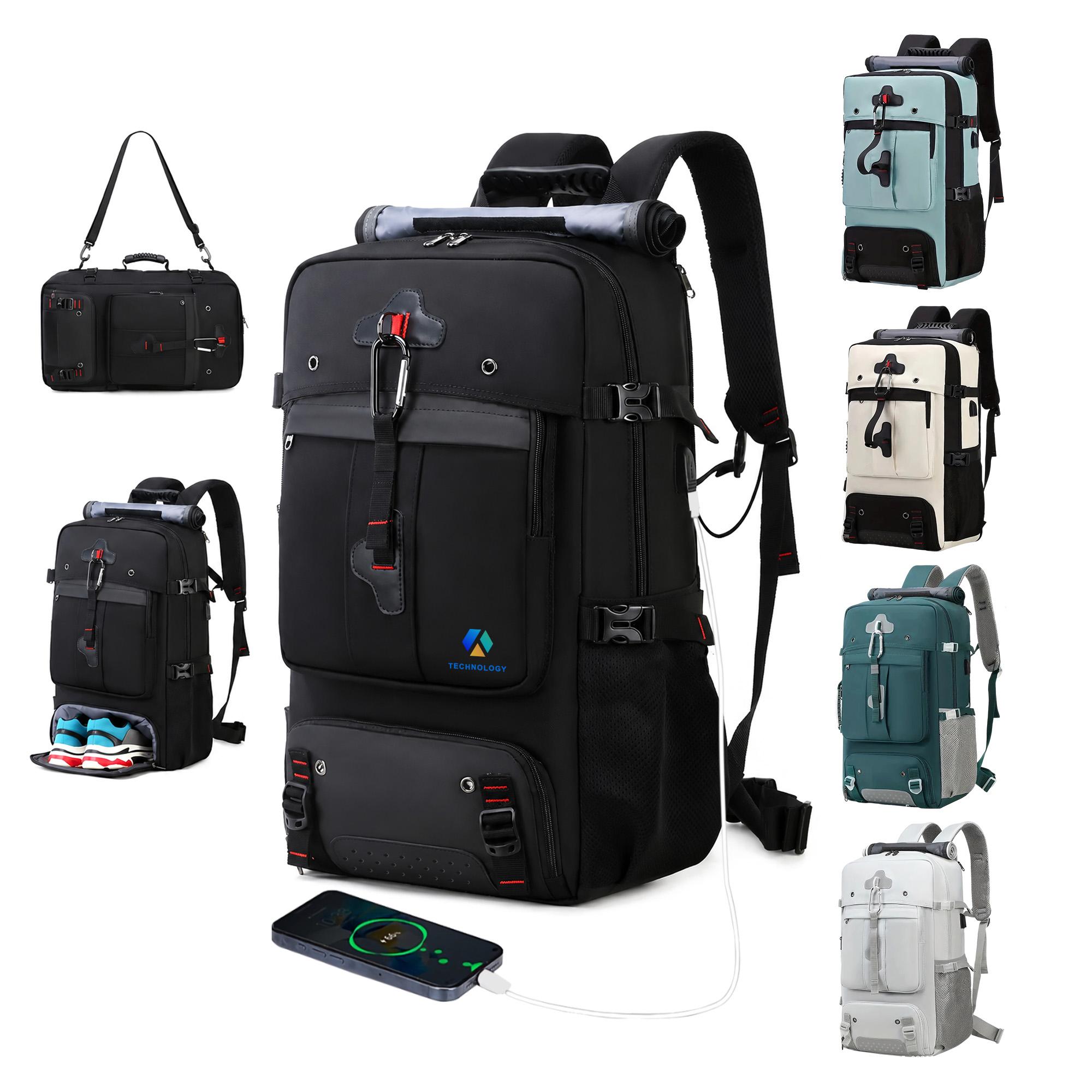 Convertible Backpack Duffel Bag – Backpacks