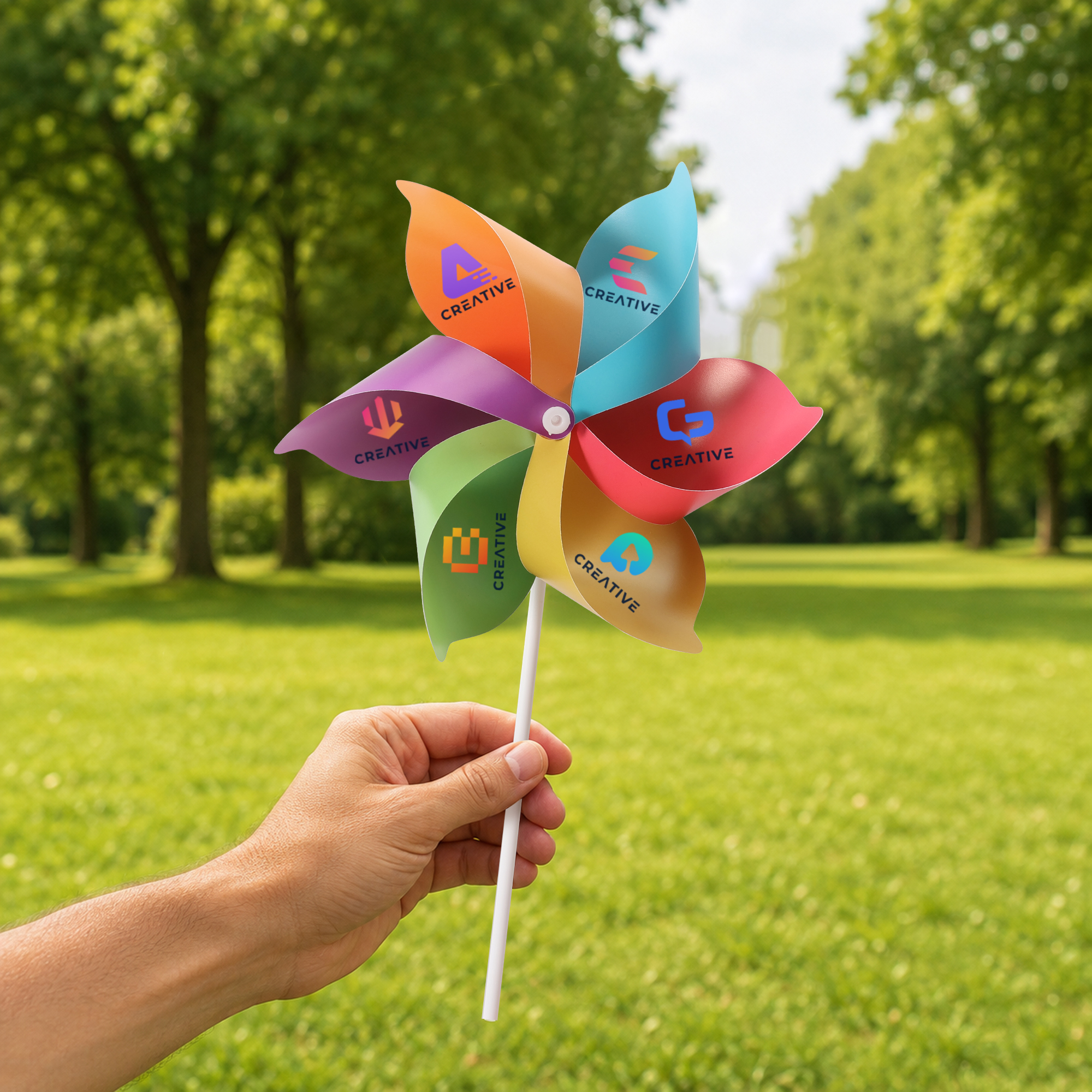 Six-leaf Pinwheel