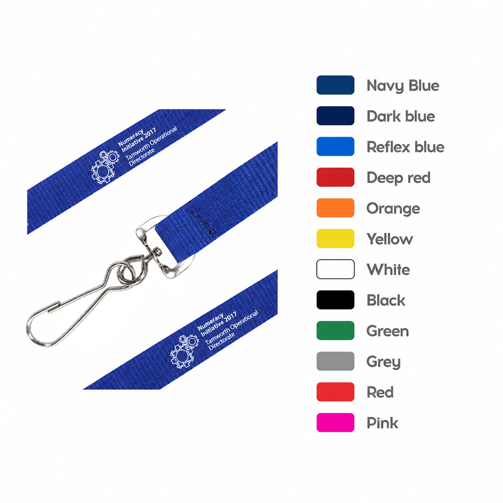 Poly Ribbed Lanyard – Lanyards