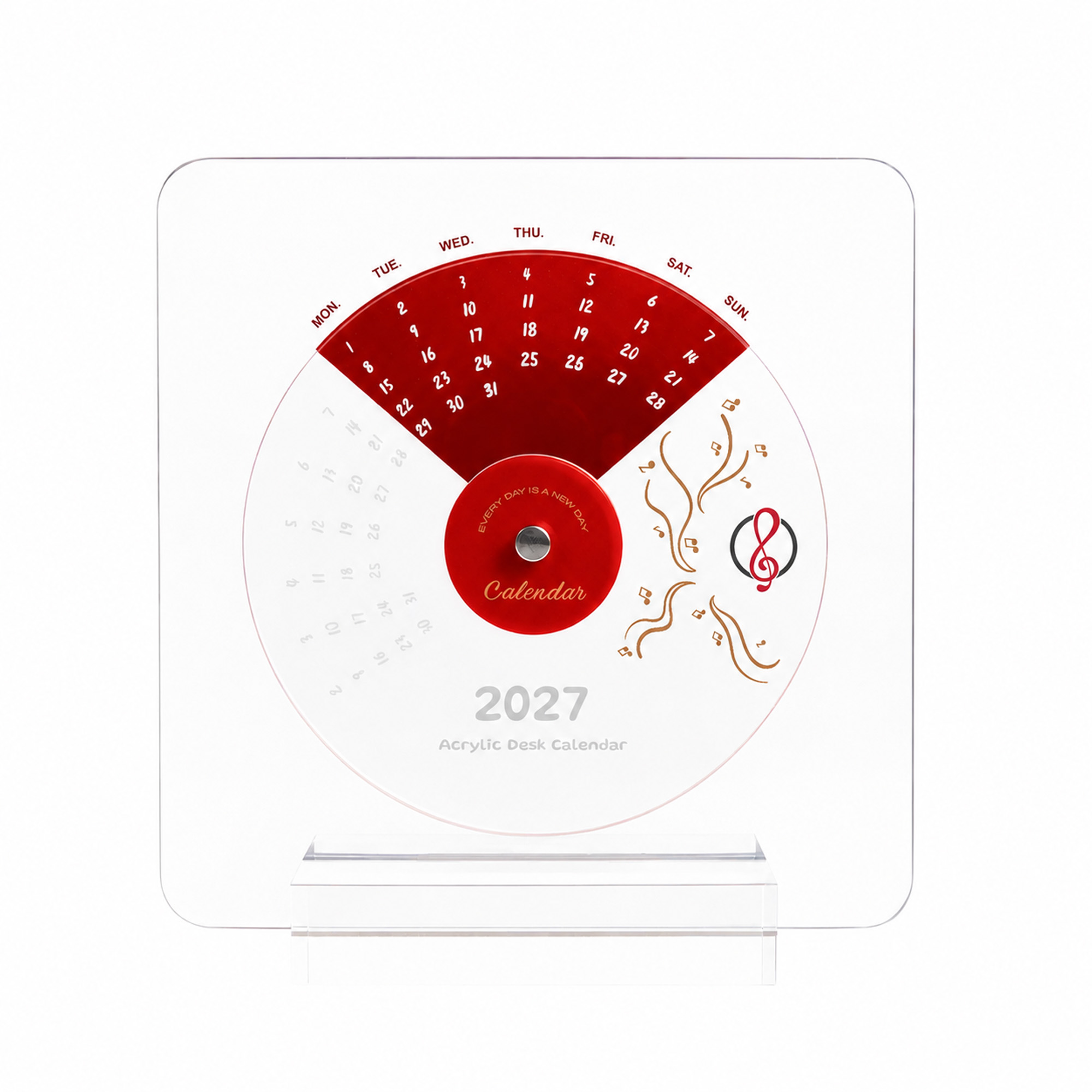 Acrylic Desk Calendar – Calendars