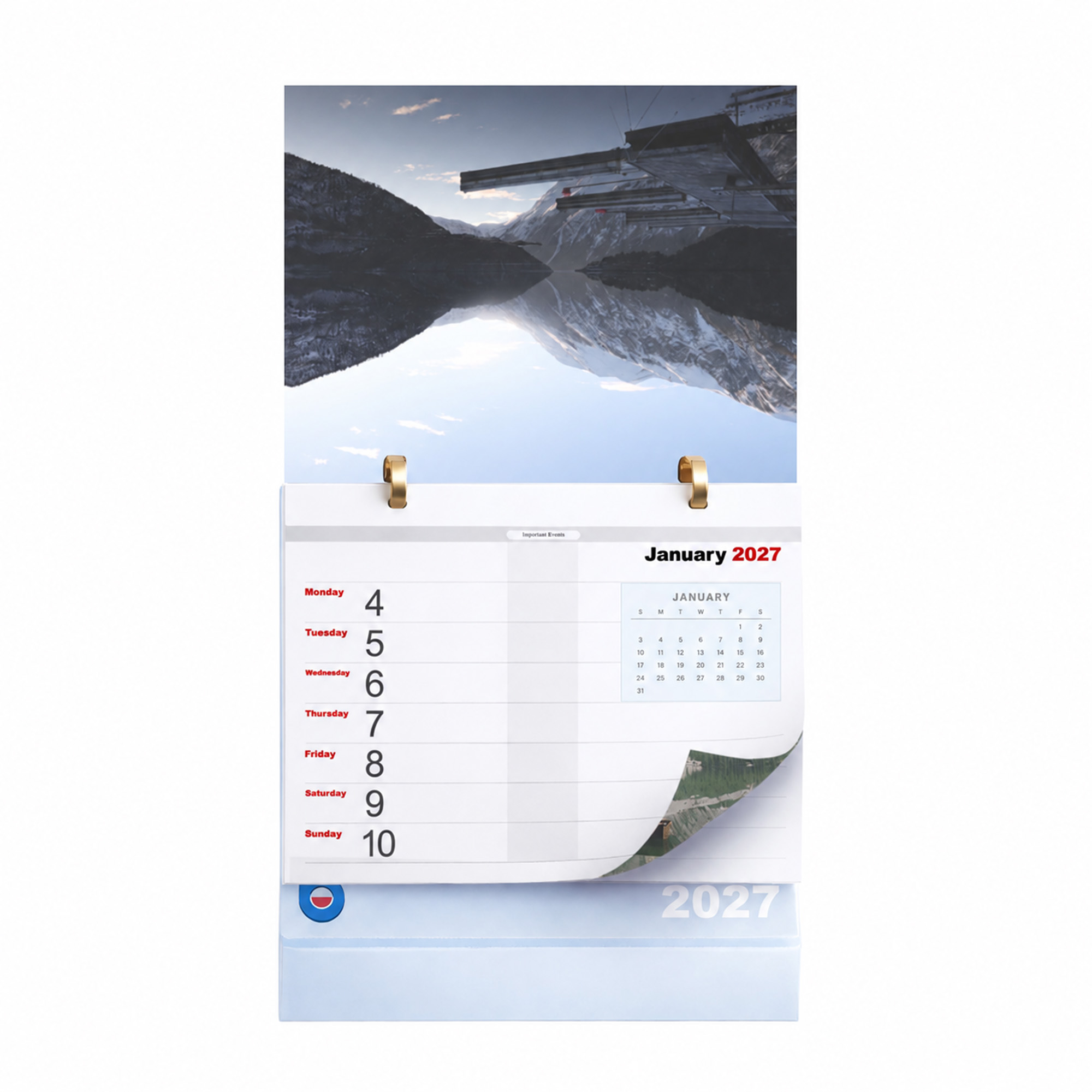Weekly Desk Calendar – Calendars