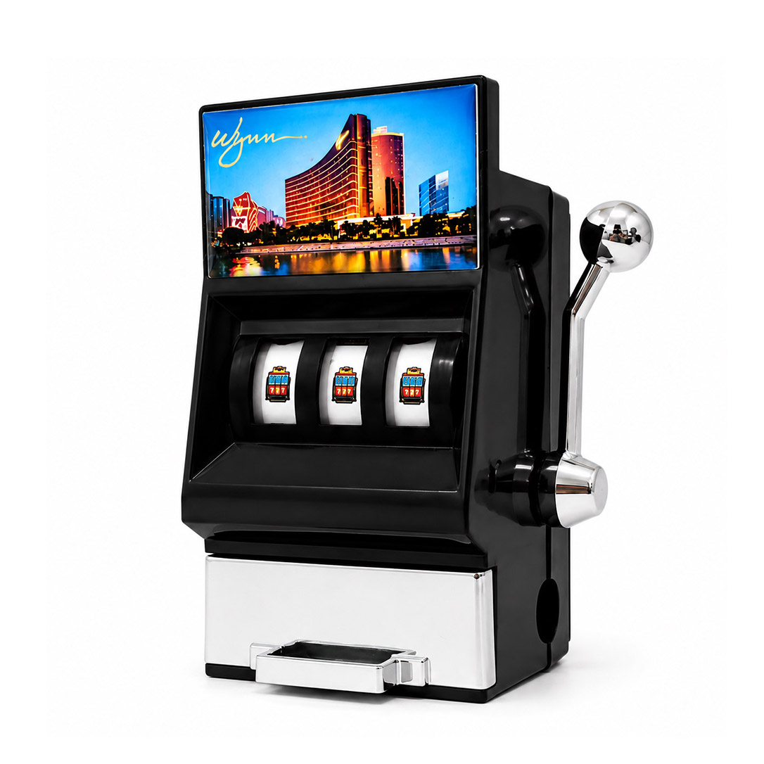 777 Slot Machine Fridge Magnet with Sharpener