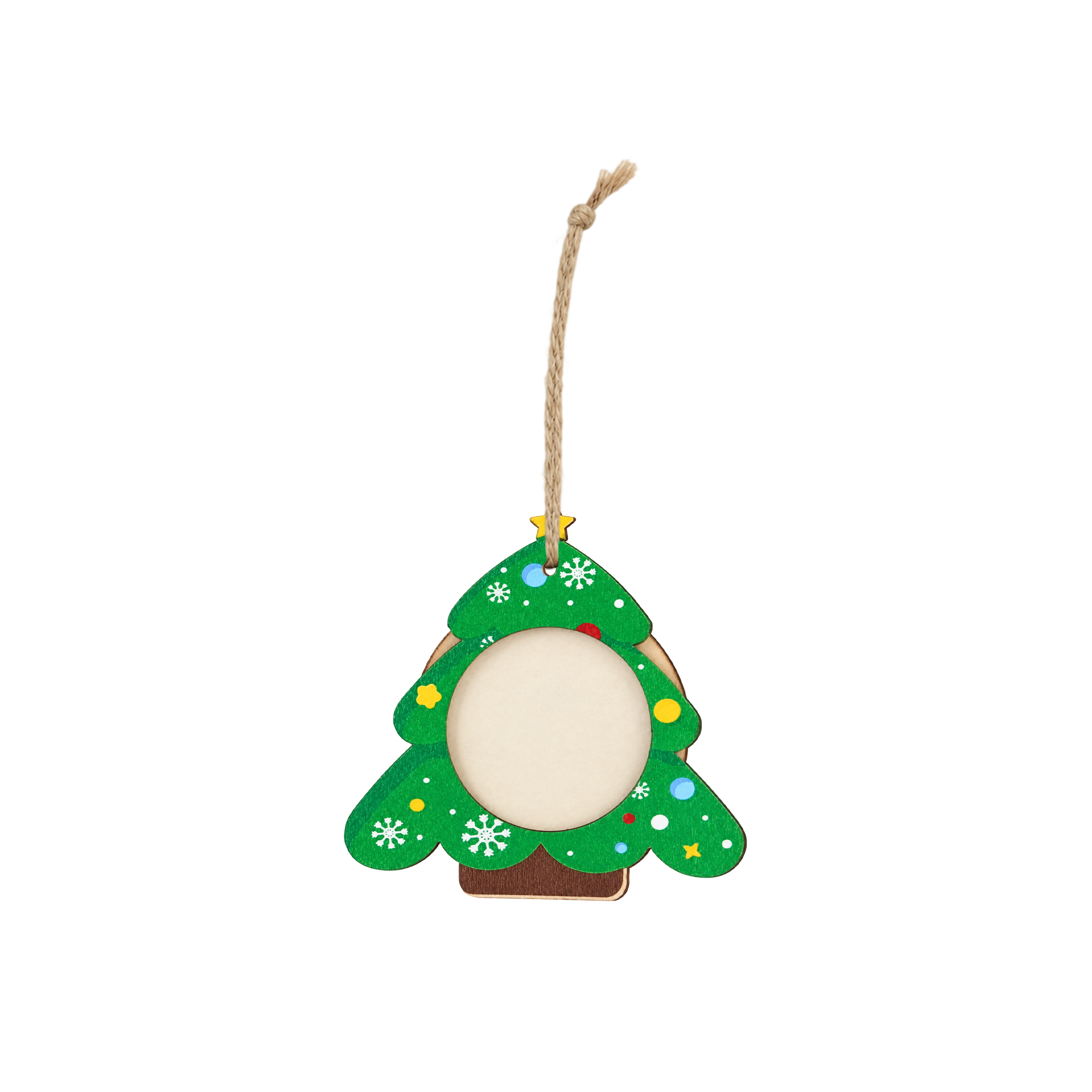 Custom Shape Wooden Ornament