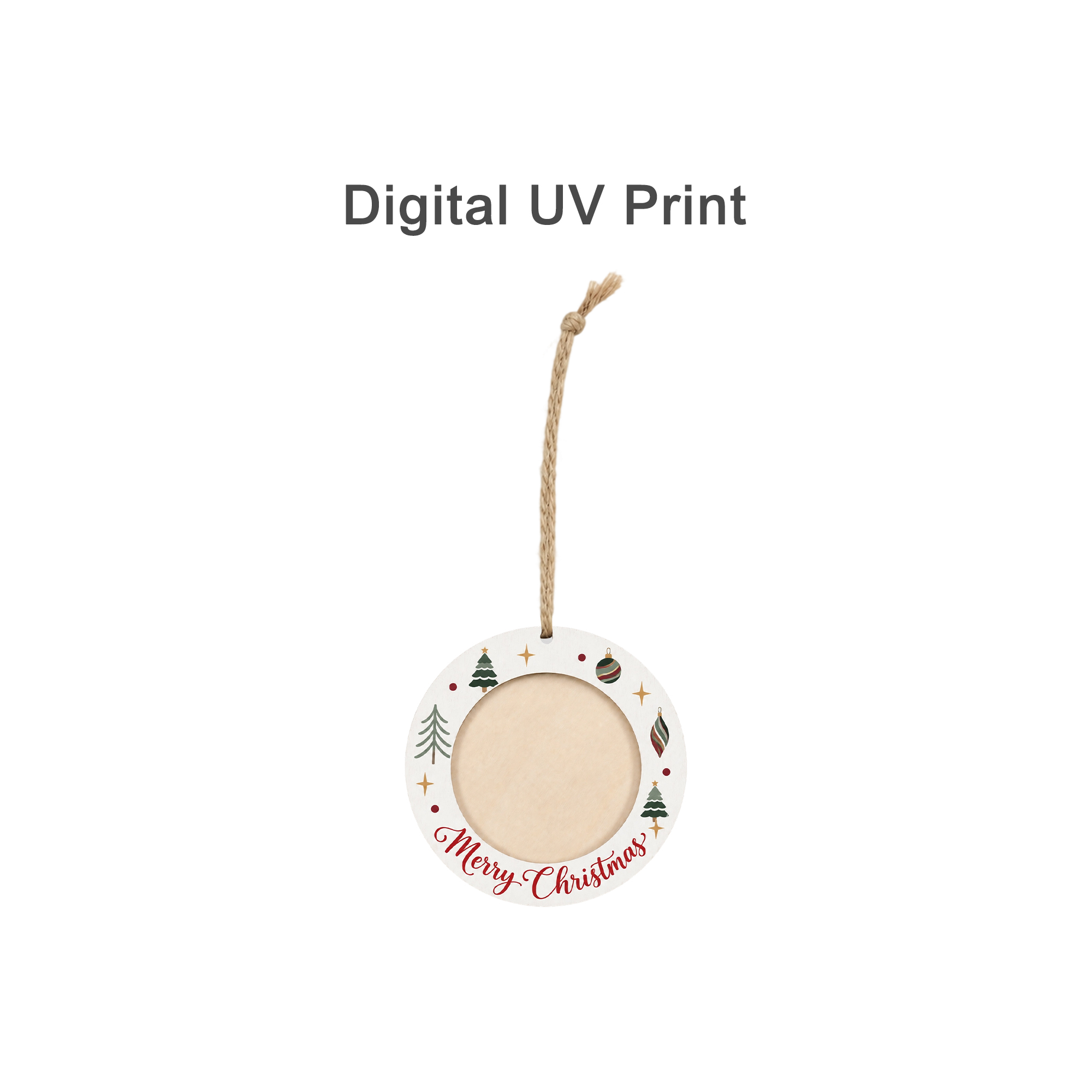 Custom Shape Wooden Ornament