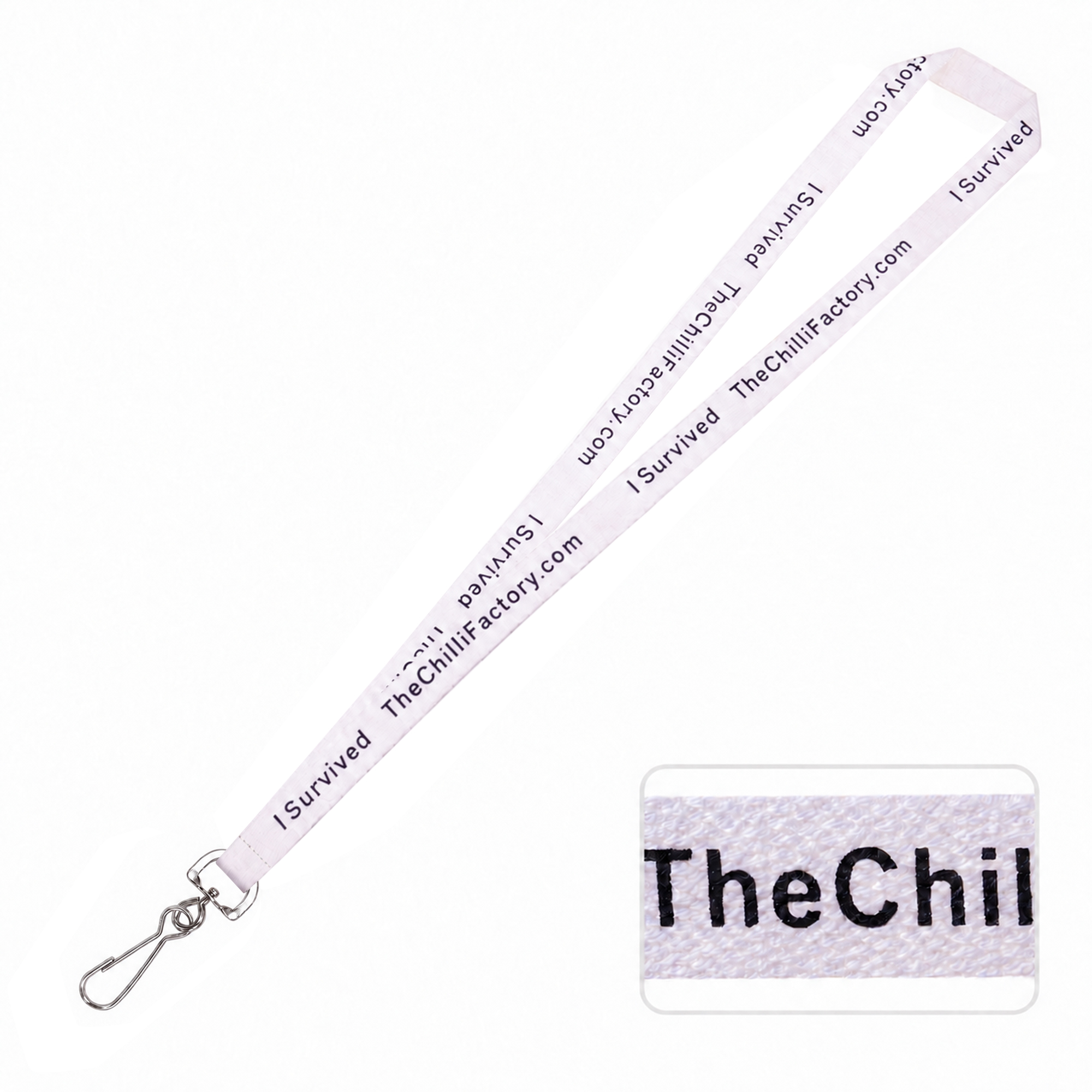 Bamboo Ribbed Lanyard