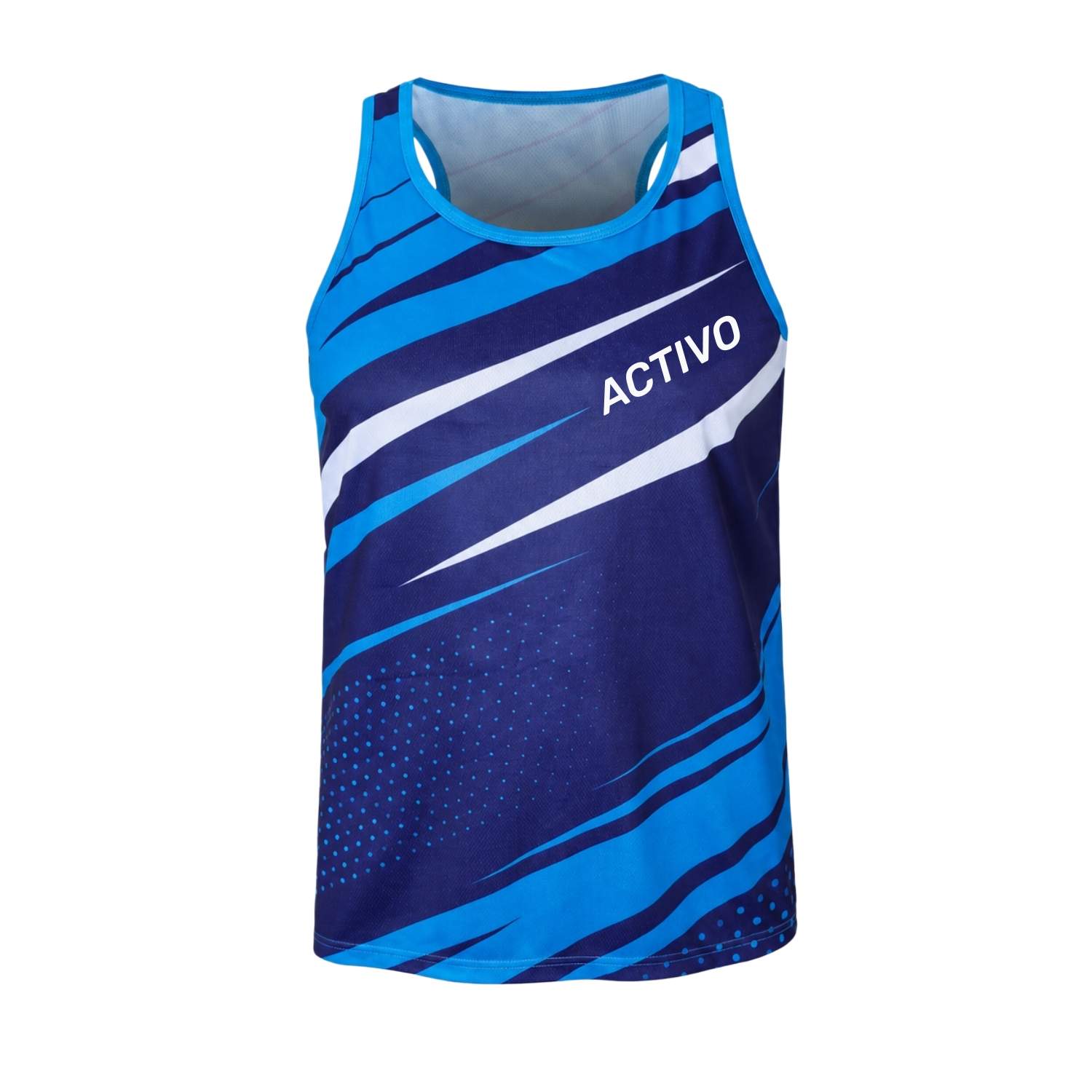 100% Polyester Sublimated Sports Singlet