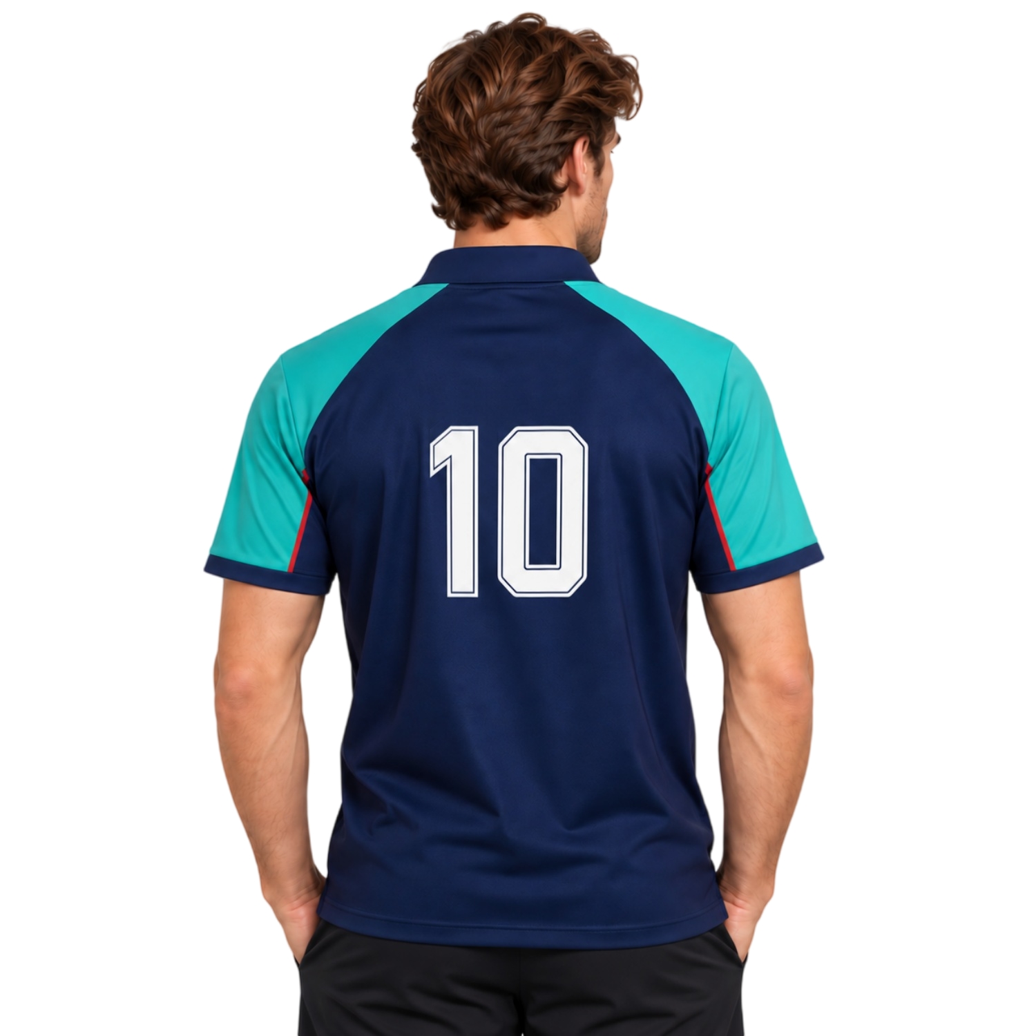 100% Polyester Micro Mesh Sublimated Raglan POLO
