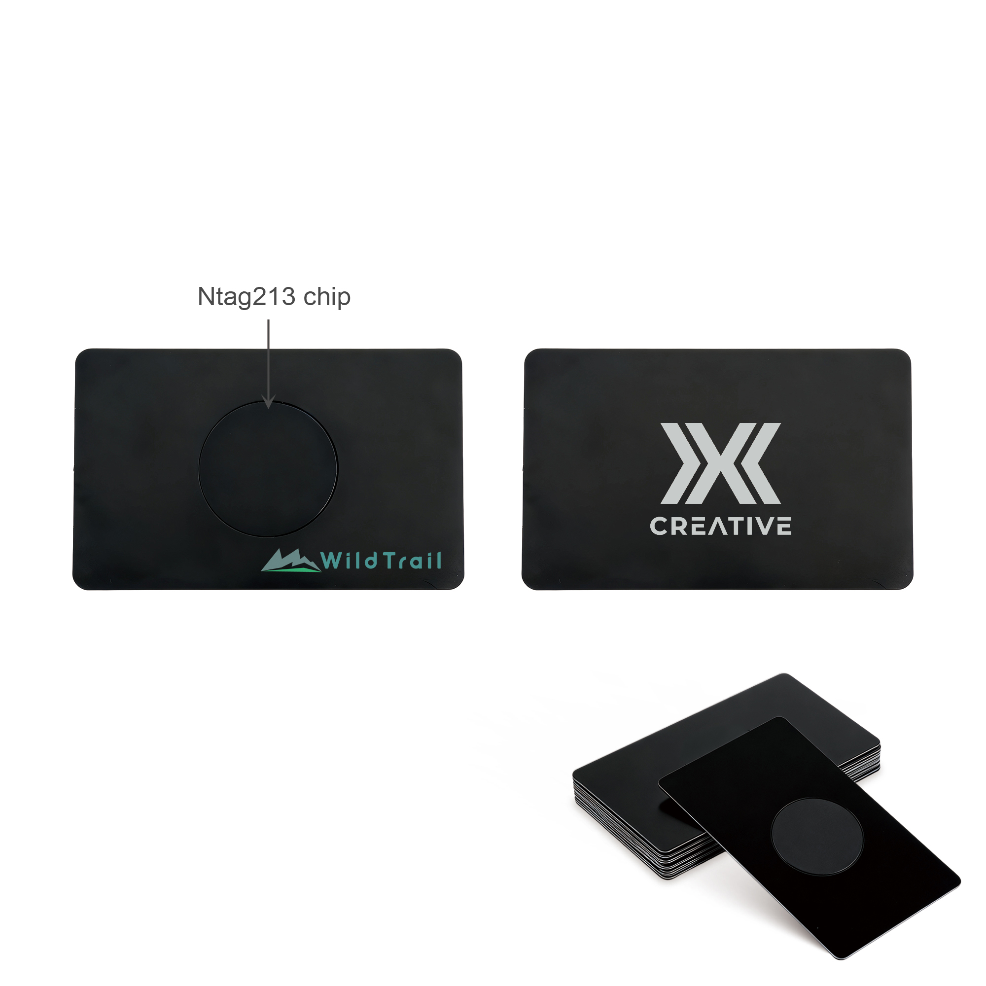 PCT364 - NFC Black Metal Business Card
